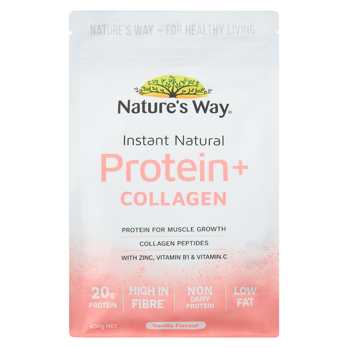 Protein Nature's Way Instant Natural Protein Collagen 400g