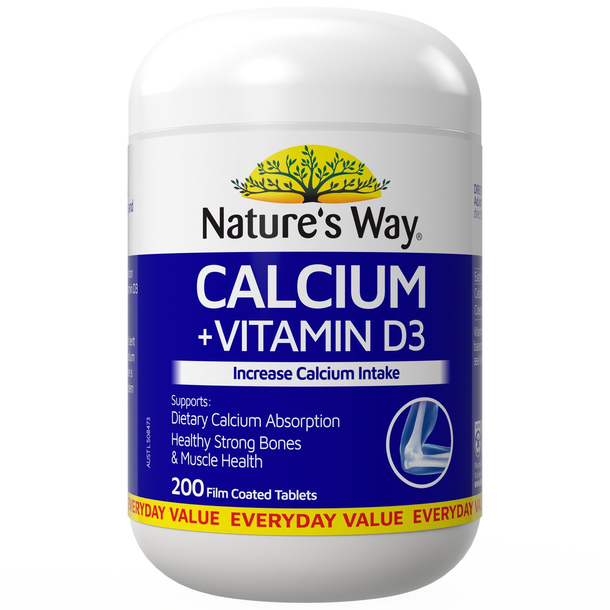 Nature's Way Calcium Vitamin D3 200 viên