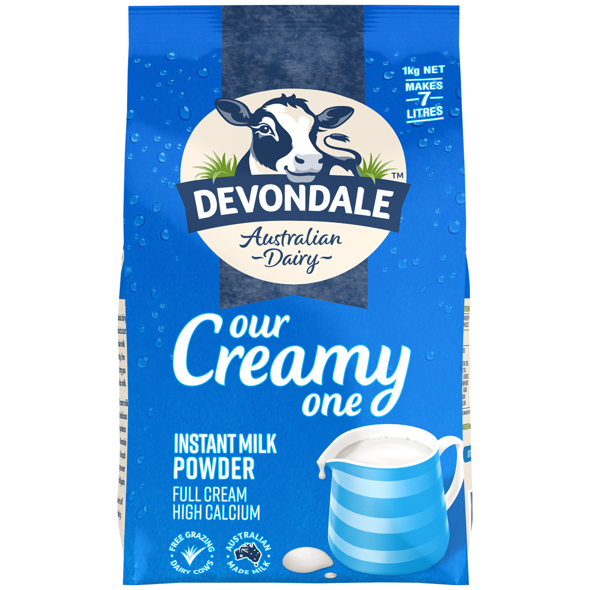 Devondale Full Cream Long Life Milk Powder 1kg