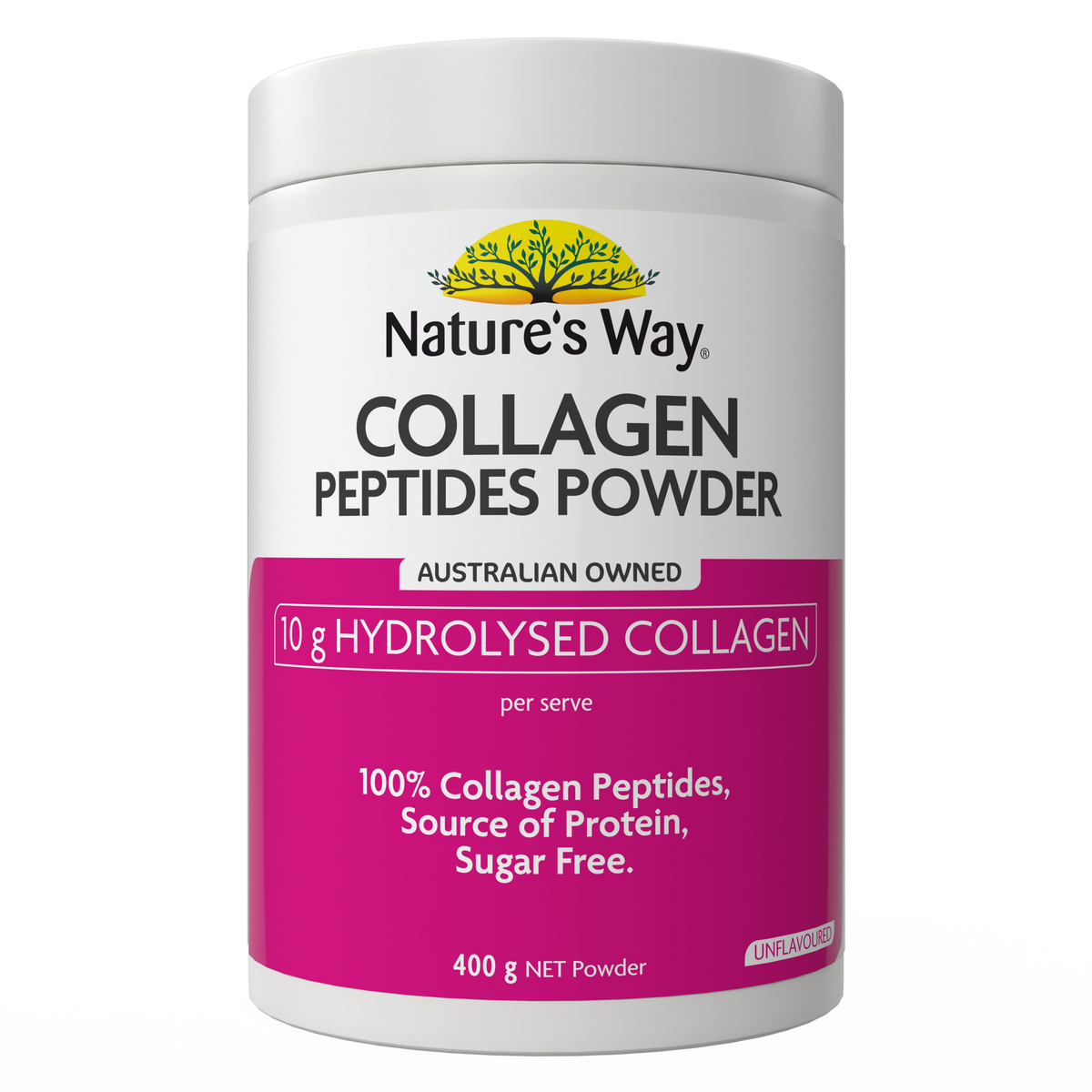 Nature's Way Beauty Collagen Peptides Powder 400g Exclusive Size
