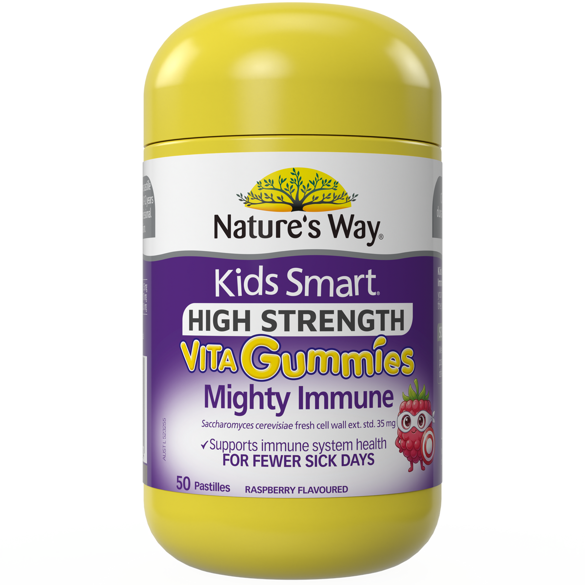 Nature's Way Kids Smart Vita Gummies High Strength Mighty Immune 50 viên