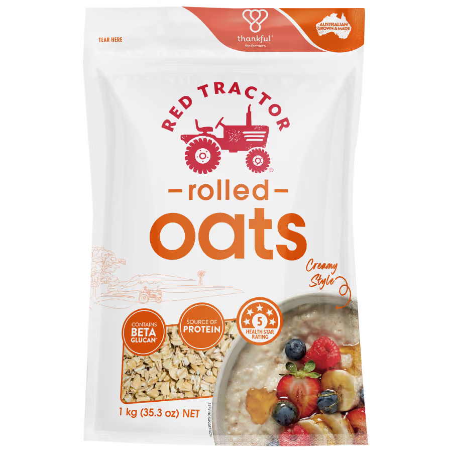 Red Tractor Australian Rolled Oats 1kg
