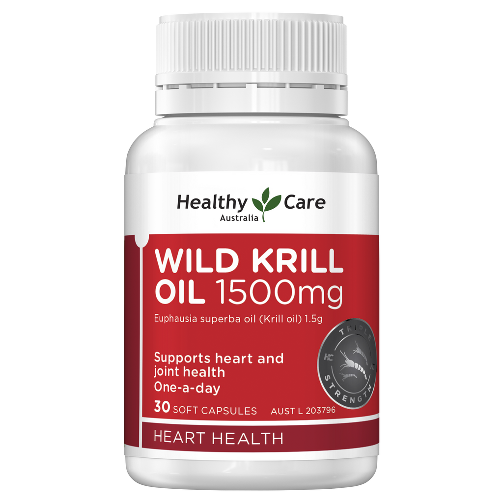 Healthy Care Wild Krill Oil 1500mg 30 viên