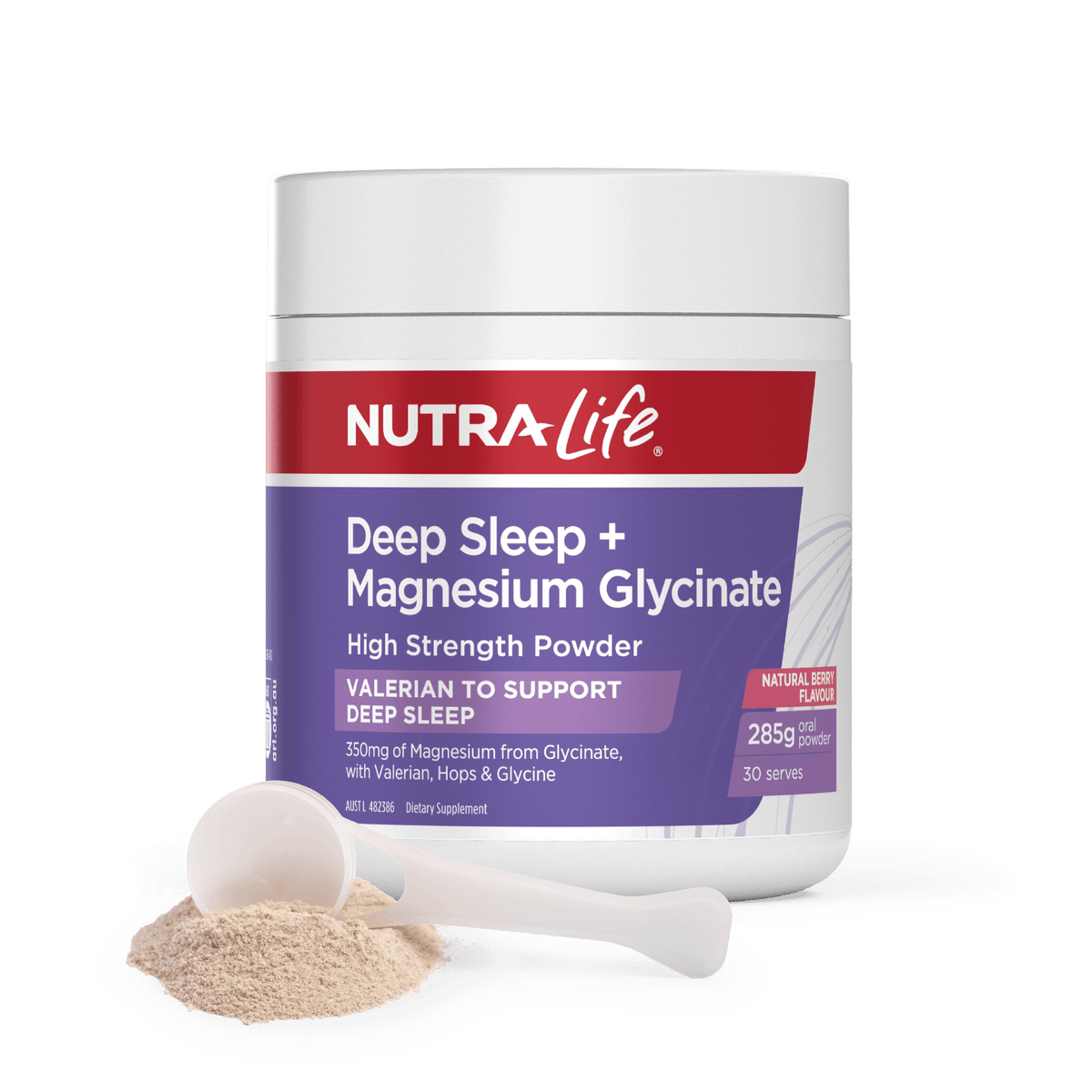Nutra-Life Deep Sleep Magnesium Glycinate Powder 285g