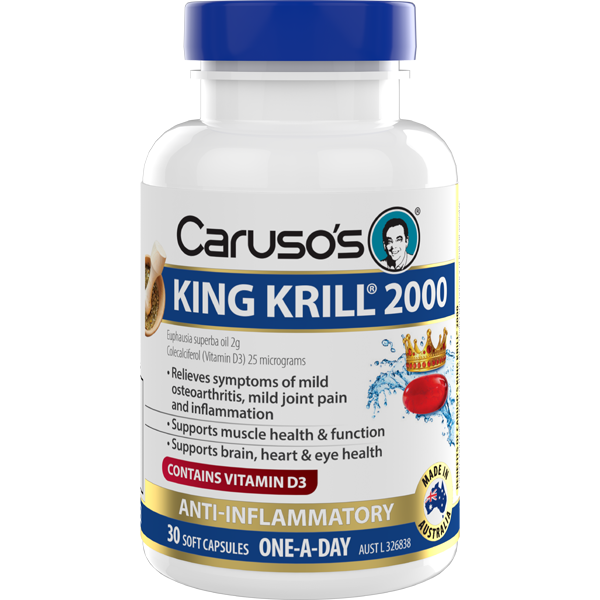 Omega 3 Caruso's King Krill 2000mg 30 viên