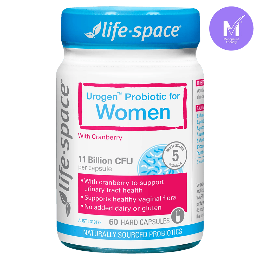 Life Space Urogen Probiotic Women Cranberry 60 viên