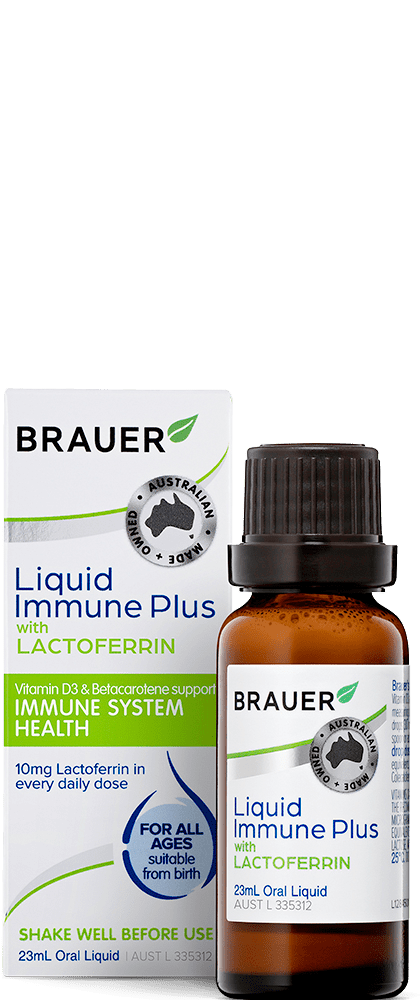 Brauer Liquid Immune Plus With Lactoferrin 23ml