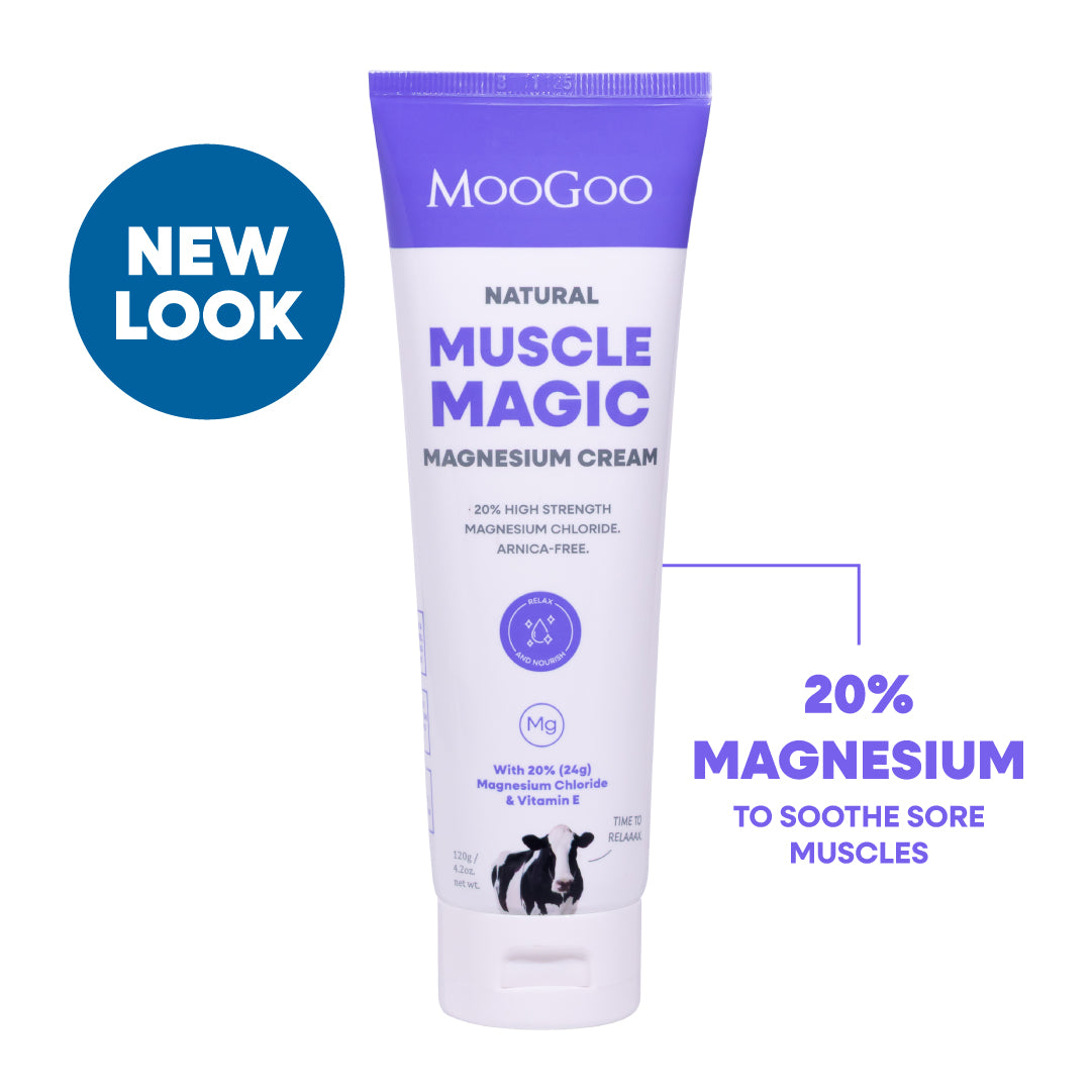 Kem dưỡng body bổ sung magie MooGoo Magnesium Moisturiser 120g