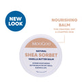 Sáp dưỡng da khô nứt MooGoo Shea Sorbet Vanilla Butter Balm 50g
