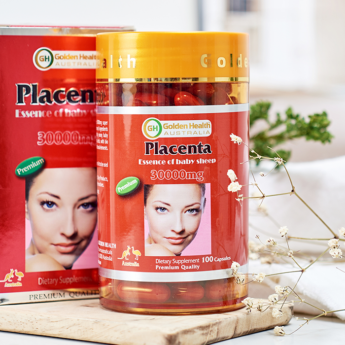 Golden Health Sheep Placenta Essence 30000mg 100 viên