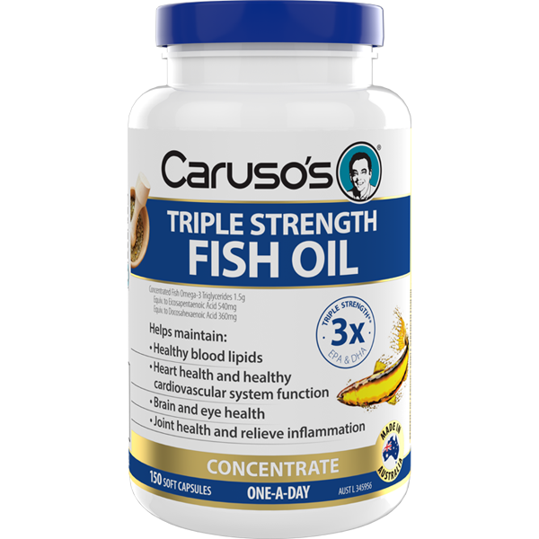 Caruso's Triple Strength Fish Oil 150 viên
