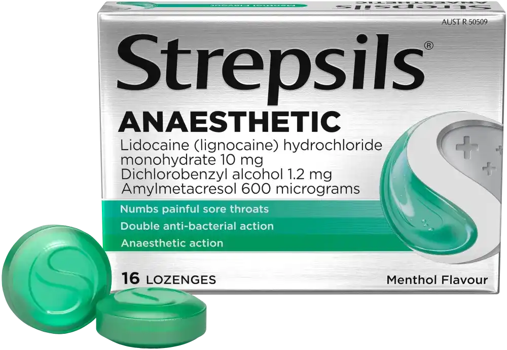 Strepsils Anaesthetic Sore Throat Lozenges