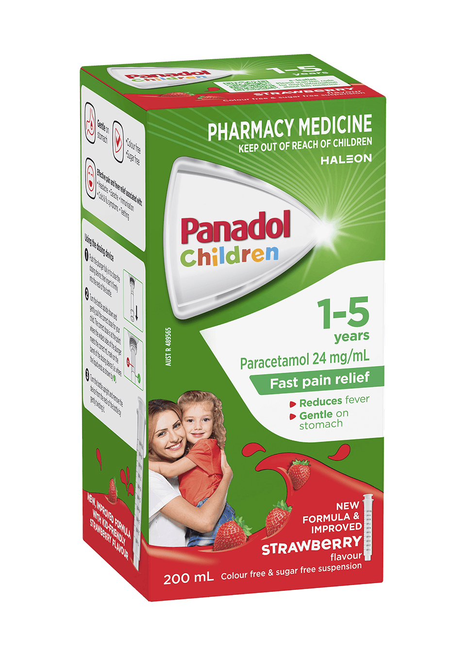 Panadol Children 1-5 tuổi vị
