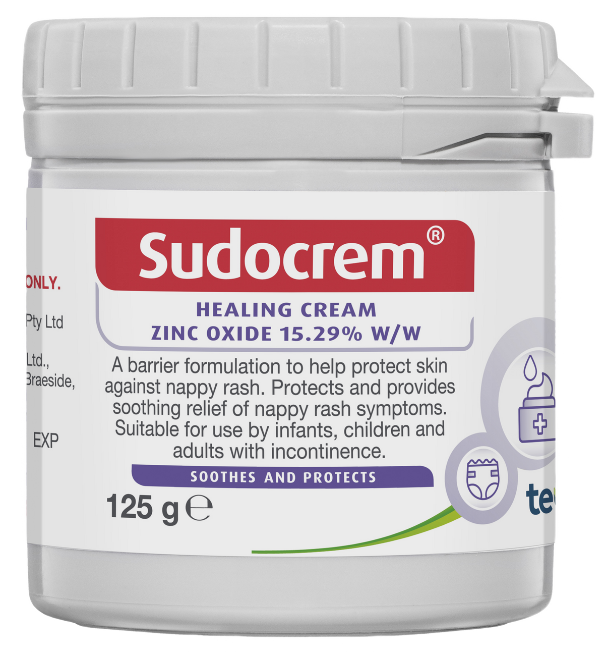 Sudocrem Healing Cream Zinc Oxide 15.25%